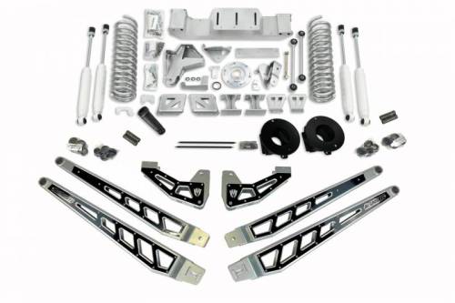 McGaughys Suspension Parts - 54426 | McGaughys 6 Inch Lift Kit 2019-2024 Dodge Ram 2500 4-Link Kit 4WD | Air Rear