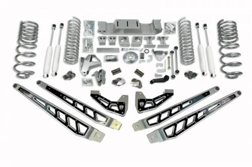 McGaughys Suspension Parts - 54428 | McGaughys 8 inch Lift Kit 2019-2024 Dodge Ram 2500 4-Link Kit 4WD