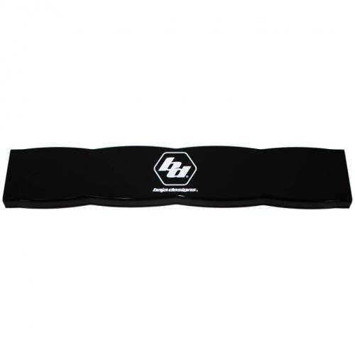 Baja Designs - 708201 | Baja Designs Single Light Bar Rock Guard For S8 Series | Black, 10 Inch