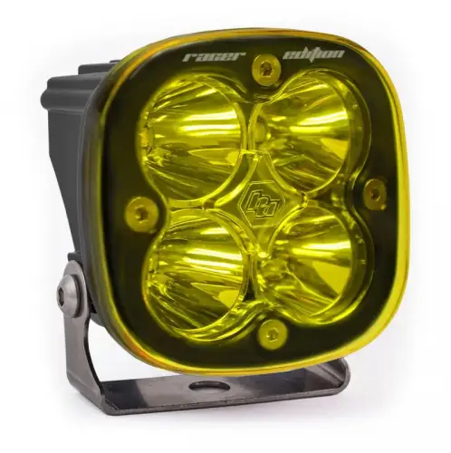 Baja Designs - 720011 | Baja Designs Squadron Racer Edition Auxiliary LED Light Pod | Single, Racer Spot Light Pattern, Amber, Universal
