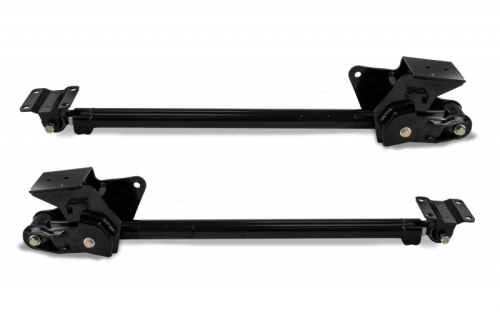 Cognito Motorsports - 110-90747 | Cognito Tubular Series LDG Traction Bar Kit (2019-2024 Silverado, Sierra 1500 2WD/4WD with 0-7 Inch Rear Lift Height)