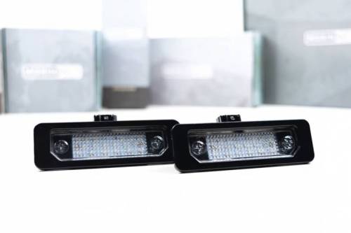 Morimoto - LF7911 | Morimoto XB LED License Plate Lights For Ford Mustang | 2010-2014 | Pair