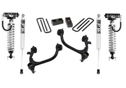 SuperLift - 3900FX | Superlift 3 Inch Suspension Lift Kit with Fox 2.0 Coilovers / Rear Shocks  (2019-2023 Silverado, Sierra 1500 | Excludes Trailboss / AT4)