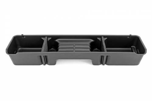 Rough Country - RC09021 | Rough Country Under Seat Storage Compartment For Extended Cab GMC Sierra 1500 / 2500 / 3500 | 1999-2007