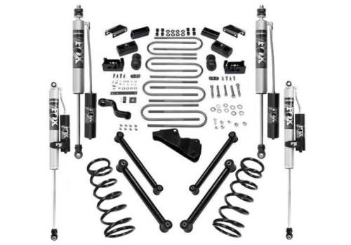 SuperLift - K336FX | Superlift 5 inch Suspension Lift Kit with Fox Resi Shocks (2000-2002 2500, 3500 4WD | Diesel, V10)