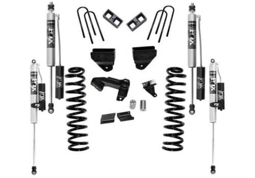 SuperLift - K876FX | Superlift 4 inch Suspension Lift Kit with Fox Resi Shocks (2011-2016 F250, F350 Super Duty 4WD | Diesel)