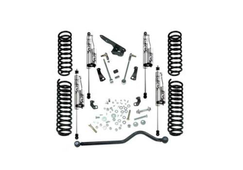 SuperLift - K905FX | Superlift 4 inch Suspension Lift Kit with Fox Resi Shocks (2007-2018 JK Wrangler 4WD)