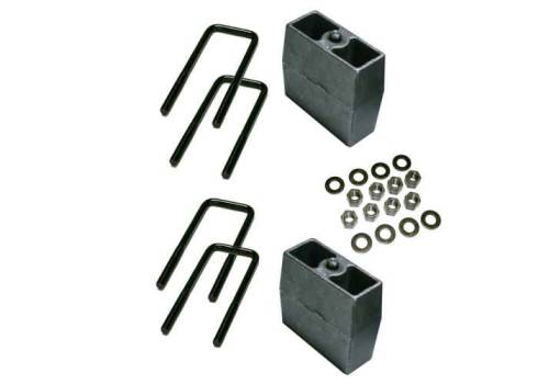 SuperLift - 3259 | Superlift 5.0 inch Block Kit (1988-1998 K1500 Pickup, 1992-1999 Suburban, Tahoe, Yukon 4WD)