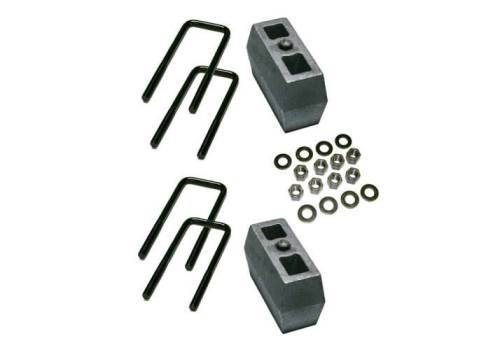 SuperLift - 3449 | Superlift 4.0 inch Block Kit (1988-1998 K2500, K3500 Pickup 4WD, 1992-1999 Suburban K2500 4WD)