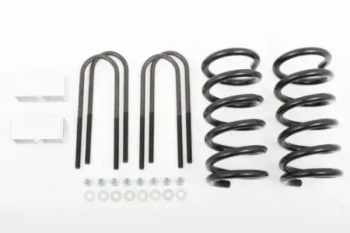 McGaughys Suspension Parts - 33103 | McGaughys 2 Inch Front / 2 Inch Rear Lowering Kit For Chevrolet S10 / GMC S15 / Sonoma 2WD | Extended Cab