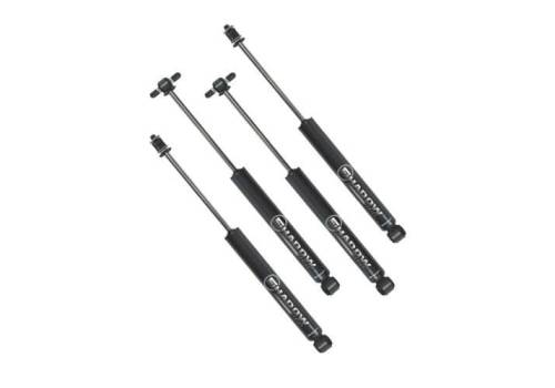 SuperLift - 84009 | Superlift Shadow Shock Pack | 4 Inch Lift Front And Rear Shocks (2003-2013 Ram 2500, 3500 Pickup 4WD)