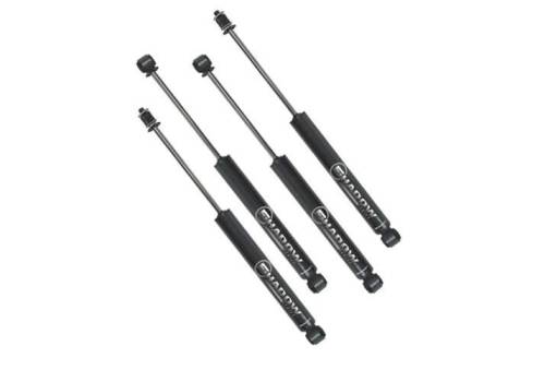 SuperLift - 84015 | Superlift Shadow Shock Pack | 4 Inch Lift Front And Rear Shocks (1997-2006 Wrangler TJ 4WD)