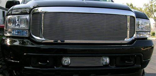 T-Rex Billet - 20585 | T-Rex Billet Series Grille | Horizontal | Aluminum | Polished | 3 Pc | Insert