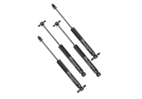SuperLift - 84044 | Superlift Shadow Shock Pack | 2.5 Inch Lift Front And Rear Shocks (1984-2001 XJ Cherokee 4WD)