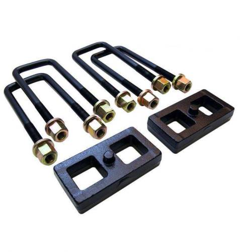 ReadyLIFT Suspensions - 66-5001 | ReadyLift 1 Inch Rear Block & U bolt Kit (1995-2001 Tundra | 1995-2023 Tacoma)