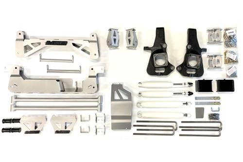 McGaughys Suspension Parts - 52001 | McGaughys 7 to 9 Inch Lift Kit 2002-2010 GM Truck 3500 2WD DIESEL