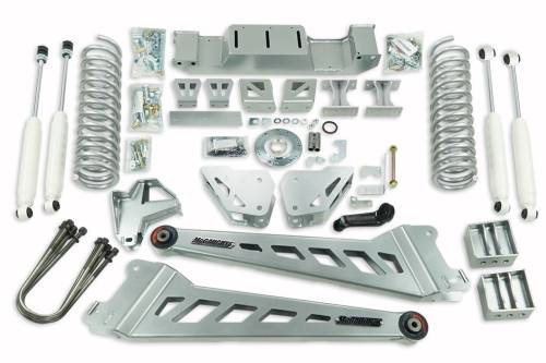McGaughys Suspension Parts - 54417 | McGaughys 8 Inch Lift Kit 2019-2024 Dodge Ram 3500 Radius Arms 4WD