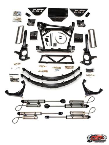 CST Suspension - CSK-G16-16BJ | CST Suspension 8 to 10 Inch Stage 5 Suspension SystemÊÊwith Rear LeafsÊ&ÊBall Joint Upper Control Arms (2011-2019 Silverado, Sierra 2500 HD, 3500 HD 2WD/4WD)