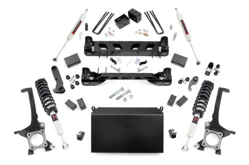 Rough Country - 75440 | Rough Country 6 Inch Lift Kit For Toyota Tundra 2/4WD | 2007-2015 | M1 Strut, M1 Rear Shocks