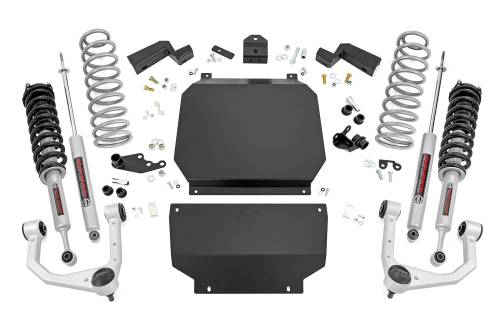 Rough Country - 70331 | Rough Country 3.5 Inch Lift Kit with N3 Struts / N3 Rear Shocks Toyota Tundra 4WD (2022-2025)
