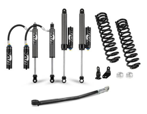 Cognito Motorsports - 220-P1215 | Cognito Motorsports 2 Inch Elite Leveling Kit With Fox FSRR 2.5 (2017-2024 F450 Super Duty)