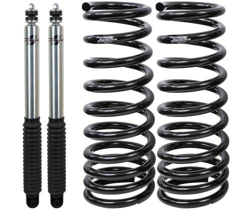 Carli Suspension - CS-DLEVEL-94 | Carli Suspension 3.0" Lift Leveling System With Carli Signature Shocks For Dodge Ram 2500/3500 4WD | 1994-2002 | Diesel