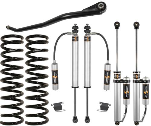 Carli Suspension - CS-DLVL-BC-CS-13-D | Carli Suspension Carli Spec 2.0" Remote Reservoir Shocks 2.5" Lift Backcountry Leveling System For Ram 3500 4WD | 2013-2023 | Diesel