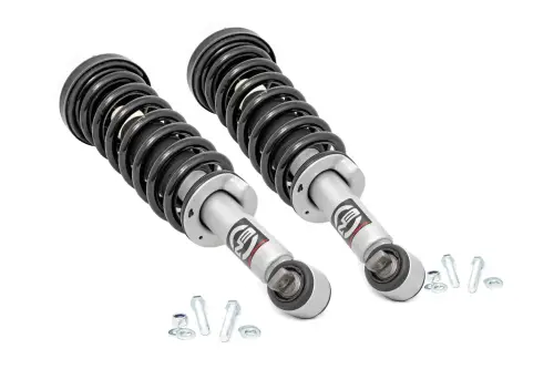 Rough Country - 501160 | Rough Country Loaded Strut Pair For Ford F-150 2WD | 2014-2023 | Stock