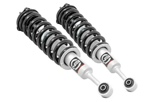 Rough Country - 501162 | Rough Country Loaded Strut Pair For Toyota 4Runner (2003-2009) / FJ Cruiser (2007-2009) 2WD | Stock