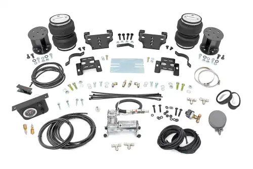 Rough Country - 100064C | 6 Inch Lift Kit w/compressor | Air Spring Kit | Chevy/GMC 2500HD (01-10)