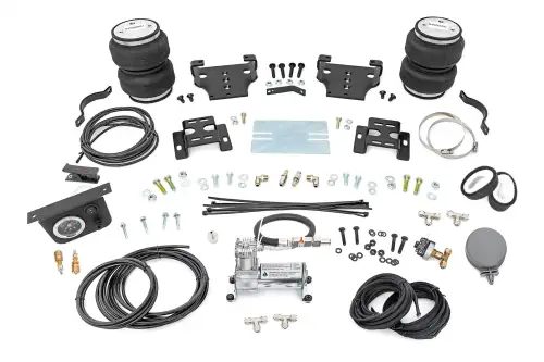 Rough Country - 10006C | Air Spring Kit | Rear | Stock Height | Chevy/GMC Sierra/Silverado (01-10) w/ Compressor