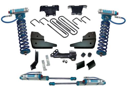 SuperLift - K1028KG | Superlift 4 inch Suspension Lift Kit with King 2.5 Shocks (2023 F250, F350 4WD | Diesel)