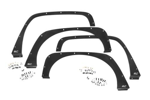 Rough Country - 10538 | Jeep Front & Rear Fender Delete Kit (07-18 Wrangler JK)