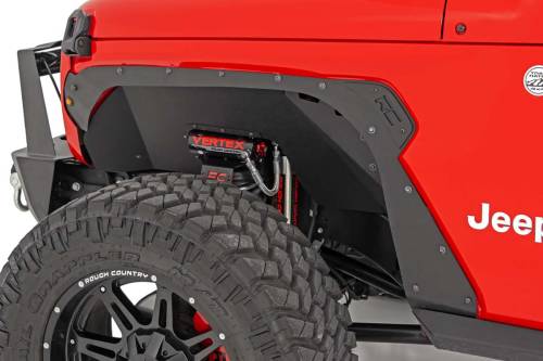 Rough Country - 10539 | Rough Country Fender Delete Kit Fronts & Rears For Jeep Wrangler 4xe (2021-2023) / Wrangler JL 4WD (2018-2023)