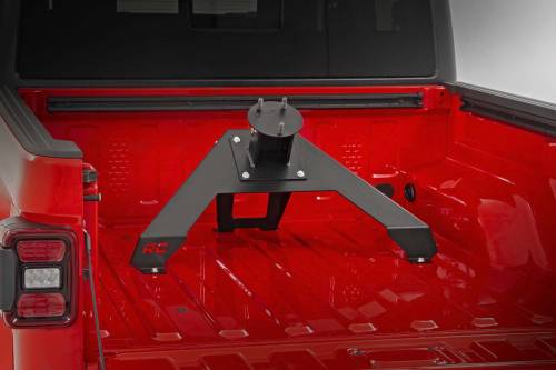Rough Country - 10544 | Bed Mount Spare Tire Carrier | Jeep Gladiator JT 4WD (2020-2022)