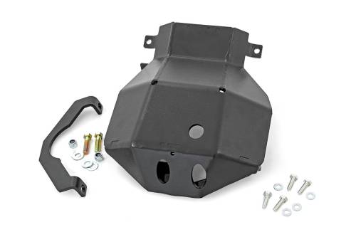 Rough Country - 10623 | Rough Country M186 Diff Skid Plate For Jeep Wrangler JL 4WD (2018-2023) / Wrangler 4xe (2021-2023)