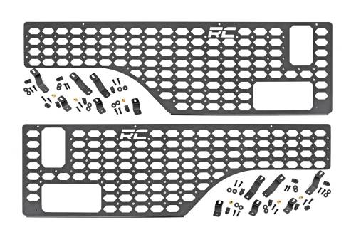 Rough Country - 10636 | Rough Country Molle Panel Kit | Combo Driver & Passenger Side (2020-2024 Gladiator JT 4WD)