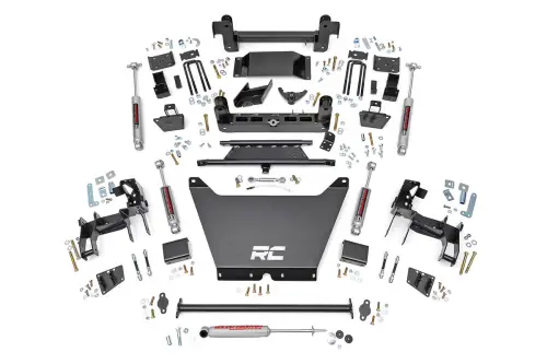 Rough Country - 243.20 | 6 Inch GM Suspension Lift Kit w/ Premium N3 Shocks