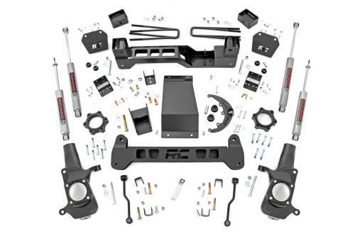 Rough Country - 25930A | 6 Inch GM Suspension Lift Kit (01-06 1500HD 4WD)