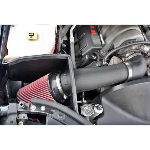 S&B Filters - CAI-SRTJ-06 | S&B Filters JLT Cold Air Intake Kit (2006-2010 Grand Cherokee SRT8) Cotton Cleanable Red
