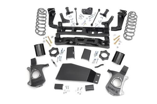 Rough Country - 28700A | 7 Inch Lift Kit | Chevy/GMC SUV 1500 2WD/4WD (2007-2014)