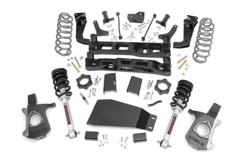 Rough Country - 28701 | 7.5 Inch GM Suspension Lift Kit w/ Lifted Struts