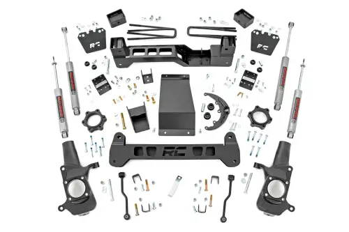 Rough Country - 29730A | 6 Inch GM Suspension Lift Kit w/ Premium N3 Shocks