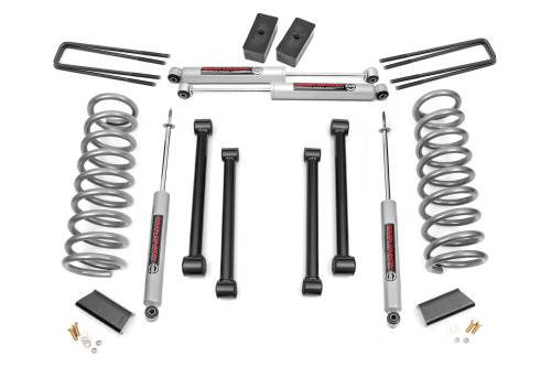 Rough Country - 36130 | 3 Inch Dodge Suspension Lift Kit w/ Premium N3 Shocks