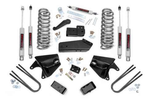 Rough Country - 465B.20 | 4 Inch Ford Suspension Lift Kit w/ Premium N3 Shocks