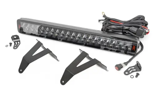 Rough Country - 80779 | Rough Country 20 Inch LED Light Bar & Bumper Kit For Ram 1500 | 2019-2023 | Spectrum Series