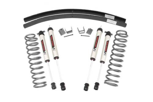 Rough Country - 67070 | 3 Inch Jeep Suspension Lift Kit w/ V2 Monotube Shocks