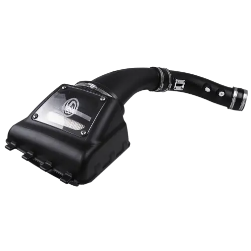 S&B Filters - 75-5077D | S&B Filters Cold Air Intake (2010-2016 F150, Raptor V8-6.2L) Dry Extendable White