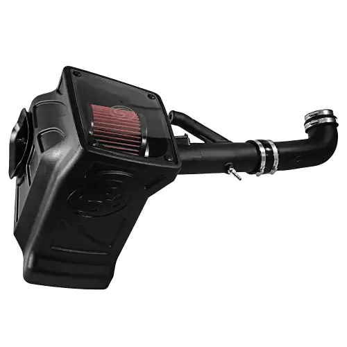 S&B Filters - 75-5089 | S&B Filters Cold Air Intake (2017-2022 Colorado, Canyon 3.6L) Oiled Cotton Cleanable Red
