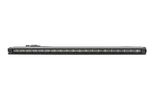 Rough Country - 70420BL | Rough Country Black Series 20 Inch Slim LED Light Bar